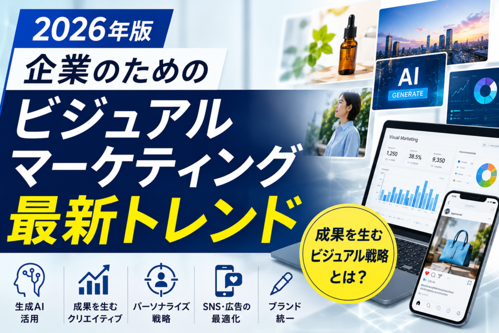 2026年版｜企業のためのビジュアルマーケティング最新トレンド