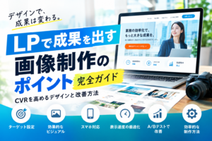 LPで成果を出す画像制作のポイント完全ガイド｜CVRを高めるデザインと改善方法